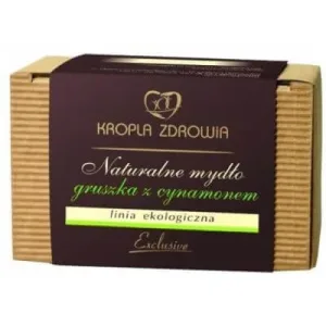 KROPLA ZDROWIA Săpun natural cu pere și scorțișoară - 130g