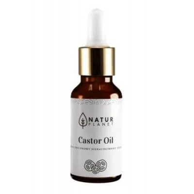 NaturPlanet Ulei de ricin - Ulei de ricin nerafinat, 30 ml infopharm — preț și oferte