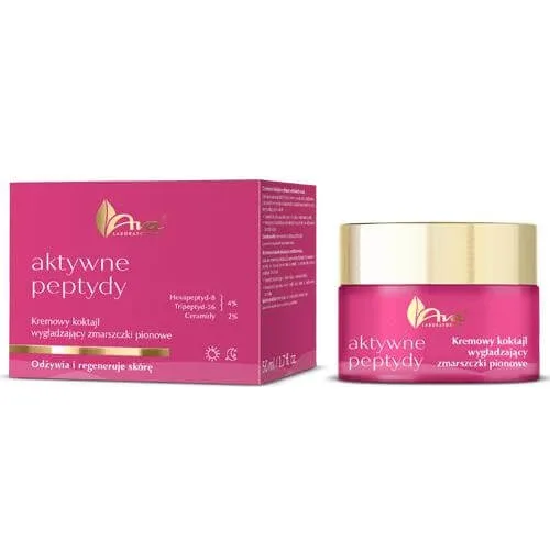 AVA ACTIVE PECTIDES Cocktail cremă de netezire a ridurilor verticale, 50ml — preț și oferte