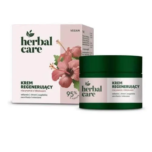 FARMONA HERBAL CARE Cremă regenerantă cu niacinamidă și hubiscus, 50 ml — preț și oferte