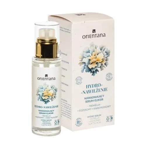 Orientana Hydro-Hydration Ser hidratant-Elysir Tremella Exosomi acid lactic, 30 ml — preț și oferte