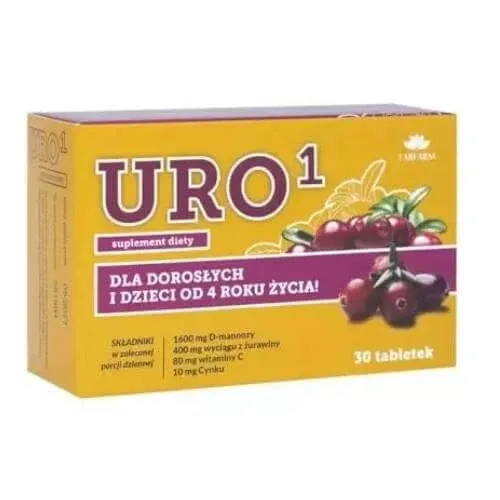 URO 1, 30 comprimate Tabfarm — preț și oferte