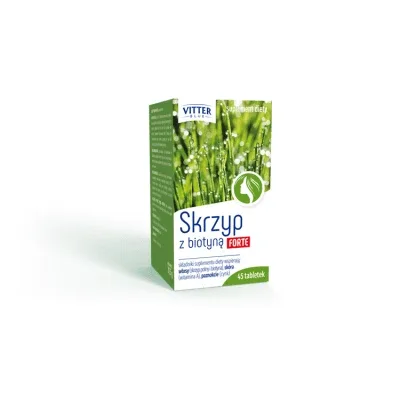 Vitter Blue Horsetail cu Biotin Forte, 45 comprimate — preț și oferte