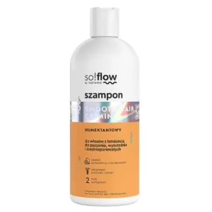 Șampon umectant So!Flow pentru păr creț, uscat și cu porozitate medie, 300 ml