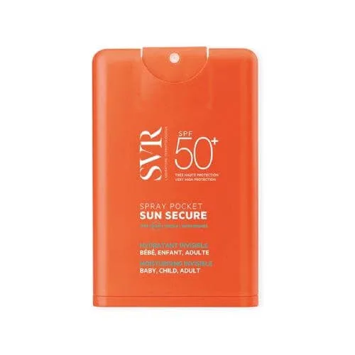 SVR SUN SECURE Spray de buzunar SPF50+, 20ml SVR LABORATORIES — preț și oferte