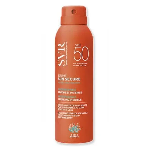 SVR SUN SECURE BRUME Brumă protectoare SPF50+ spray, 200ml SVR LABORATORIES — preț și oferte