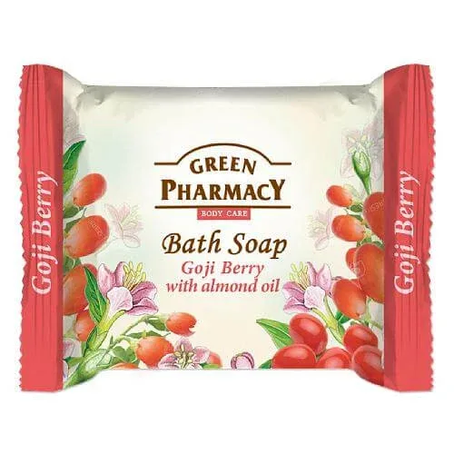 GREEN PHARMACY Săpun în baton cu Goji și ulei de migdale - 100 g — preț și oferte