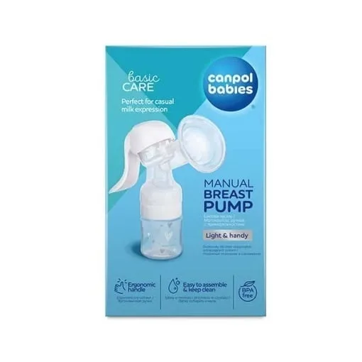 Pompa de san manuala Basic Canpol Babies 12/216 – colectare delicata si eficienta a laptelui matern — preț și oferte