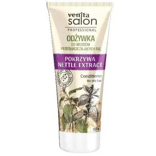 VENITA Salon Professional Balsam pentru păr gras Urzică, 200ml — preț și oferte