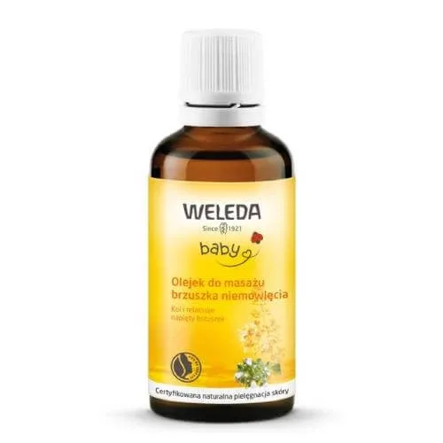 WELEDA Ulei de masaj pentru burtă, 50ml — preț și oferte