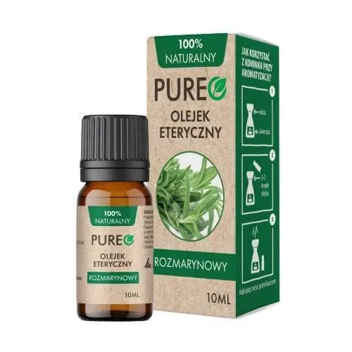 PUREO Ulei esențial de rozmarin, 10ml — preț și oferte