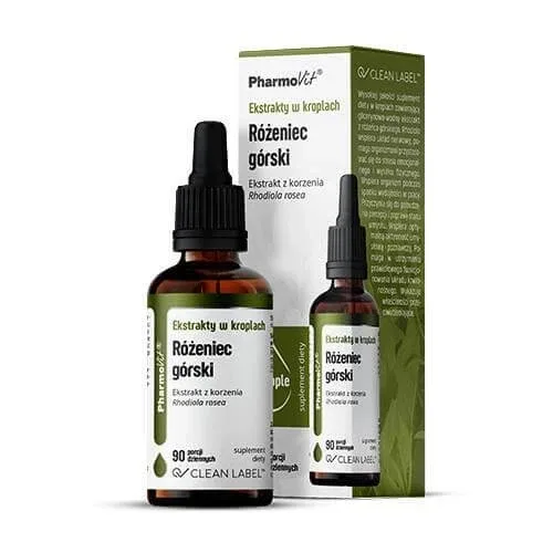 Extracte PharmoVit în picături Rhodiola rosea, 30 ml — preț și oferte