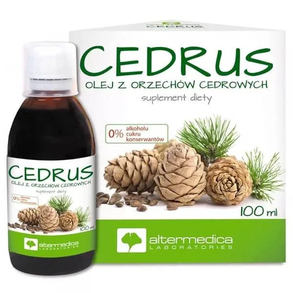 Alter Medica Cedrus, ulei de nucă de cedru, 100 ml — preț și oferte