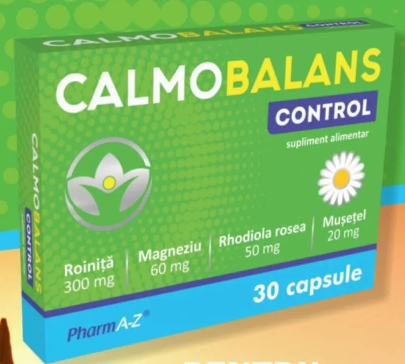 CALMOBALANS CONTROL X 30 CPS, PharmA-Z — preț și oferte