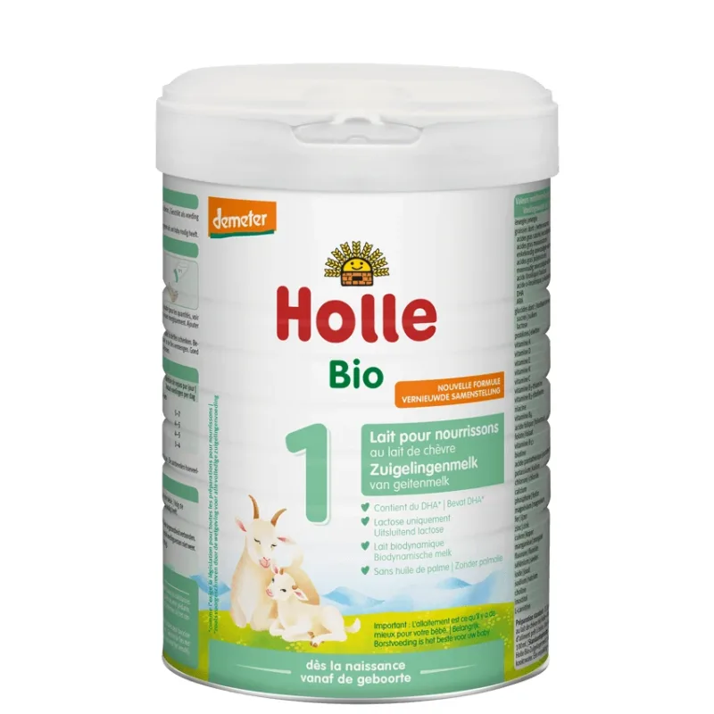 Holle Bio 1, lapte pentru sugari pe bază de lapte de capră, de la naștere, 800 g — preț și oferte