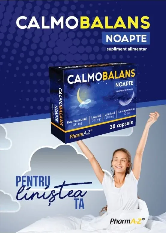 Calmobalans Noapte 30 comprimate – PharmA-Z — preț și oferte
