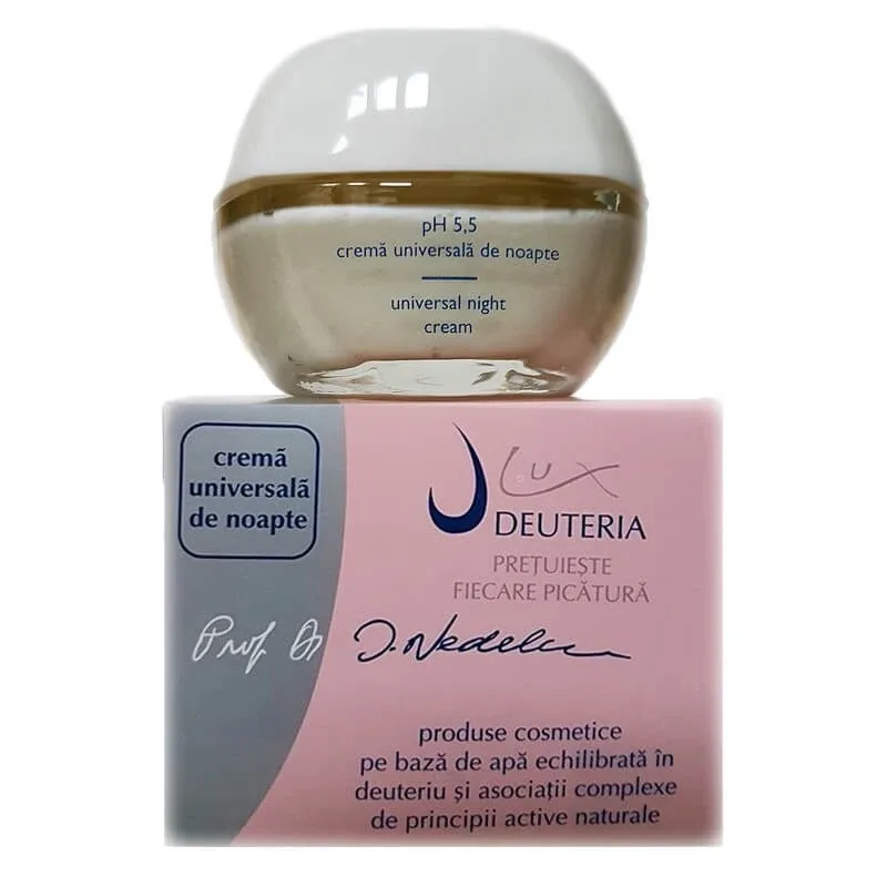 Crema universala de noapte, 50 ml, Deuteria Cosmetics — preț și oferte