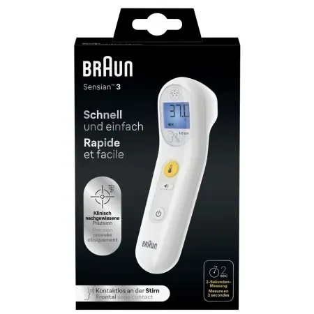 Termometru fara contact Braun Sensian 3 BNT050 — preț și oferte