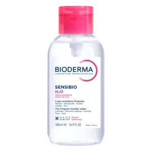 Bioderma Sensibio H2O, apă micelară, piele sensibilă, cu dozator, 500 ml