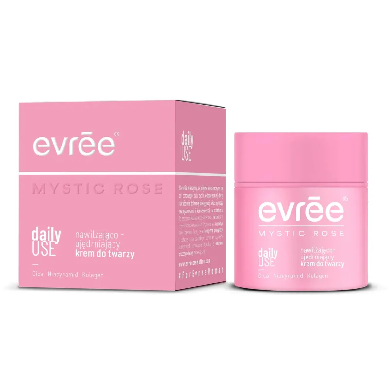 Evree Mystic Rose Cremă de zi cu zi, hidratantă și întăritoare pentru față, 50 ml — preț și oferte