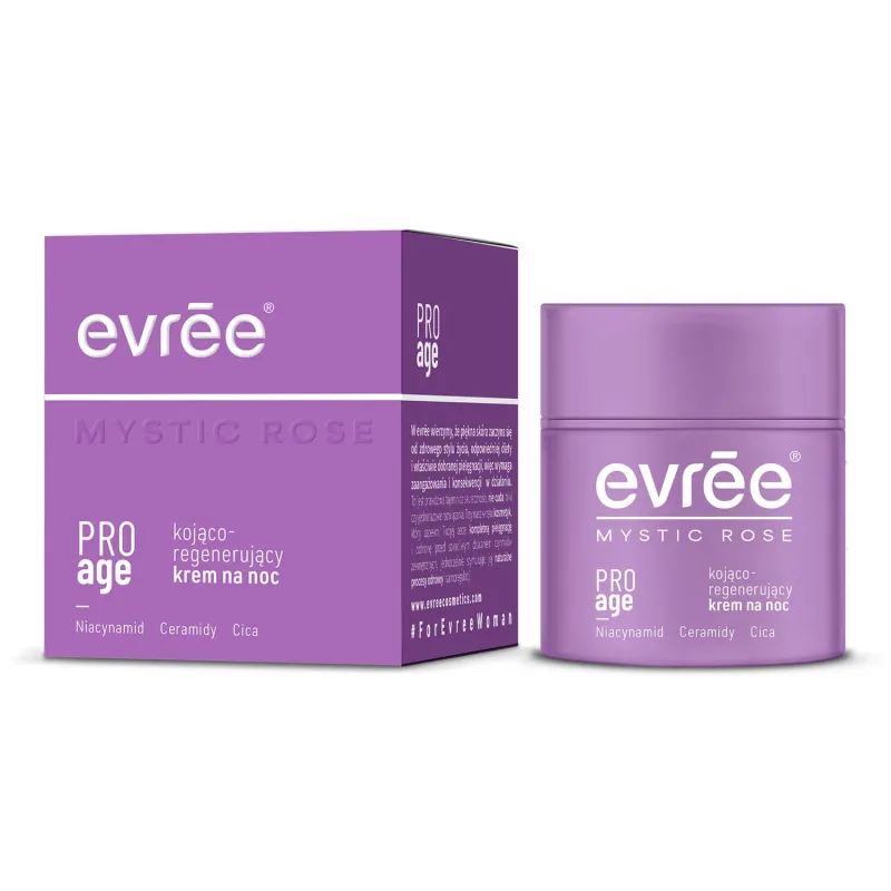 Evree Mystic Rose Pro Age, cremă de noapte calmantă și regenerantă, 50 ml — preț și oferte