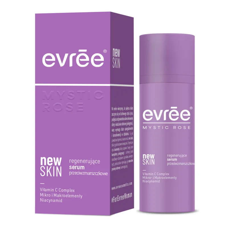 Evree Mystic Rose New Skin, ser regenerant antirid, 30 ml — preț și oferte