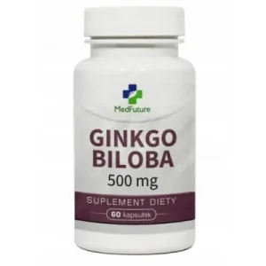 MedFuture Ginkgo Biloba 500mg, 60 capsule