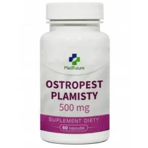 MedFuture Milk Thistle 500mg, 60 capsule