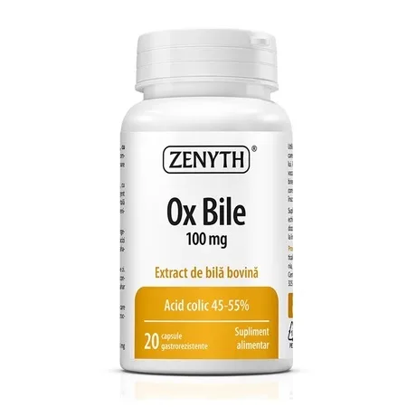 Ox Bile Zenyth 20 capsule — preț și oferte