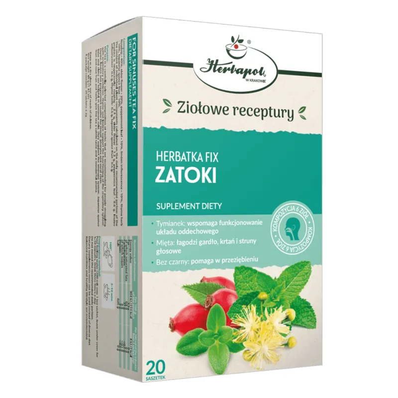 Herbapol Zatoki, ceai de plante fix, 2 g x 20 pliculețe — preț și oferte
