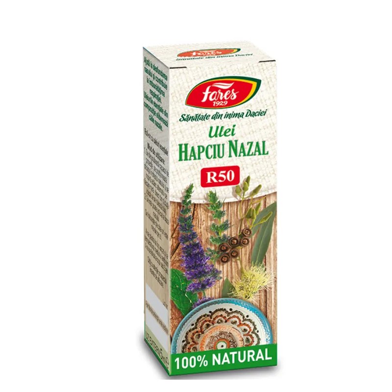 Ulei Hapciu nazal, 5 ml, FARES — preț și oferte