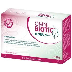OmniBiotic Flora Plus, pulbere, 2 g x 14 pliculețe