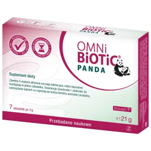 OmniBiotic Panda, pulbere, de la naștere, 3 g x 7 pliculețe