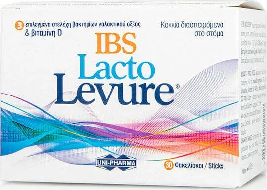 UNI-PHARMA Lacto Levure IBS Probiotice 30 pliculețe — preț și oferte