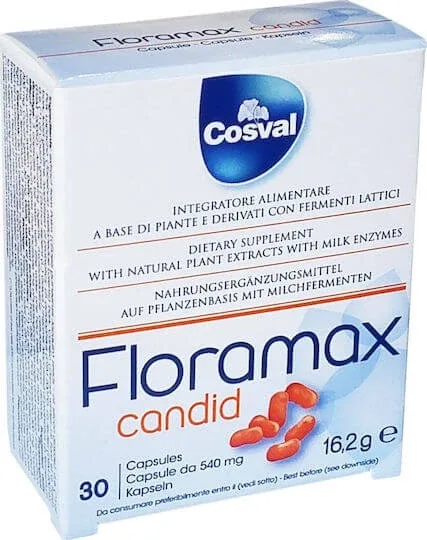 Cosval Floramax Candid Probiotice 30 capace — preț și oferte