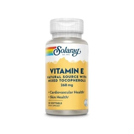 Vitamina E Solaray 400UI, 50 capsule moi – Secom — preț și oferte