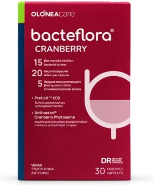 Olonea BacteFlora Cranberry Probiotice 30 capsule veget