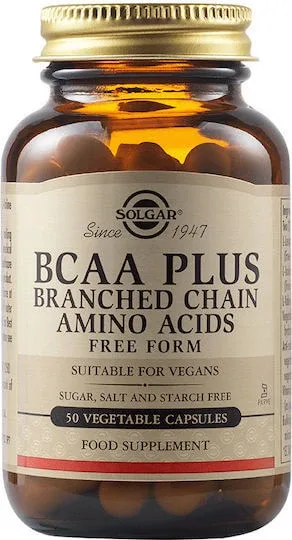 Solgar BCAA Plus 50 Capsule din plante medicinale Unflavoured — preț și oferte