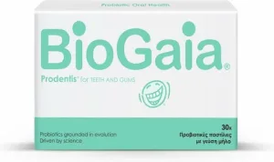 BioGaia Prodentis For Teeth & Gums Probiotice 30 pastiluțe Măr