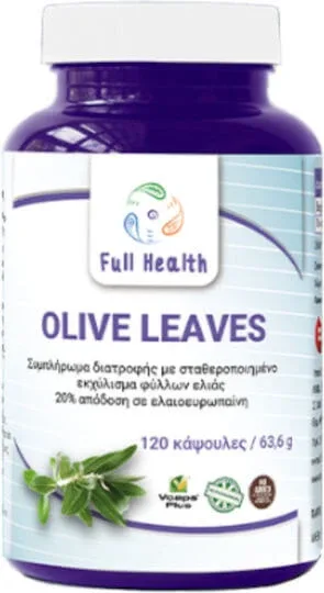 Full Health Olive Leaves Extract 120 capsule veget