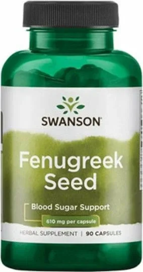 Swanson Fenugreek Seed 610mg 90 capace — preț și oferte