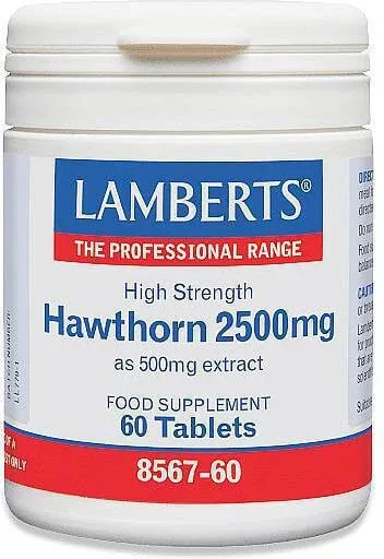 Lamberts Hawthorn 2500mg 60 file — preț și oferte