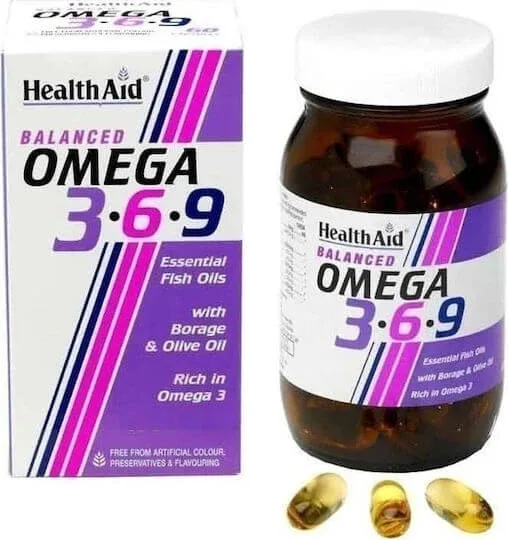 Health Aid Balanced Omega 3 6 9 90 softgels Unflavoured — preț și oferte