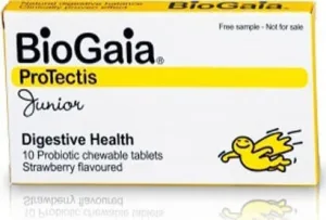 BioGaia ProTectis Junior Probiotice pentru Copii 10 tablete masticabile Căpșună