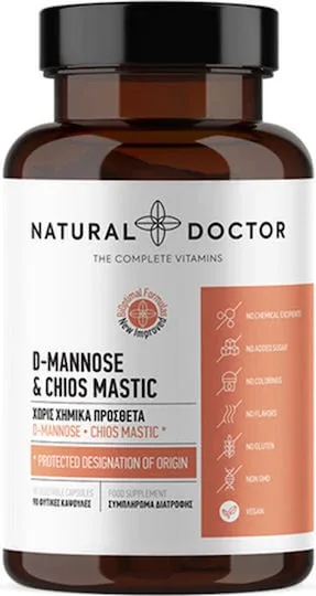 Natural Doctor D-Mannose & Chios Mastic 90 capsule veget — preț și oferte