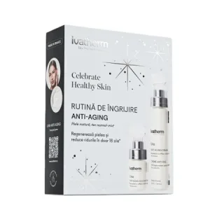 Ivatherm UNA - Pachet Crema anti-aging 50 ml + Crema anti-aging contur de ochi 15 ml – Ivatherm