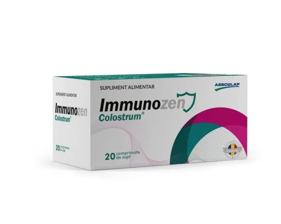 Immunozen Colostrum, 20 comprimate masticabile, Aesculap — preț și oferte