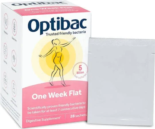 OptiBac Pentru Burtă Plată Probiotice 56gr — preț și oferte