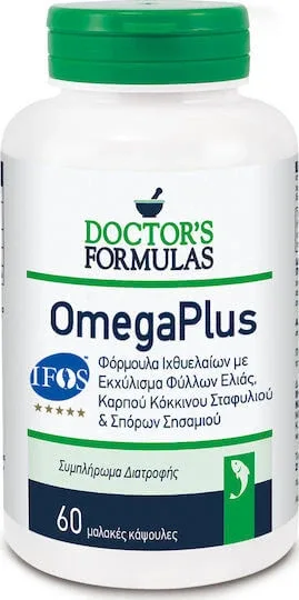 Doctor's Formulas OmegaPlus Ulei de pește 60 softgels Unflavoured — preț și oferte