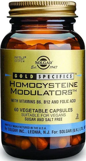 Solgar Gold Specifics Homocysteine Modulators 60 Capsule din plante medicinale Unflavoured — preț și oferte
